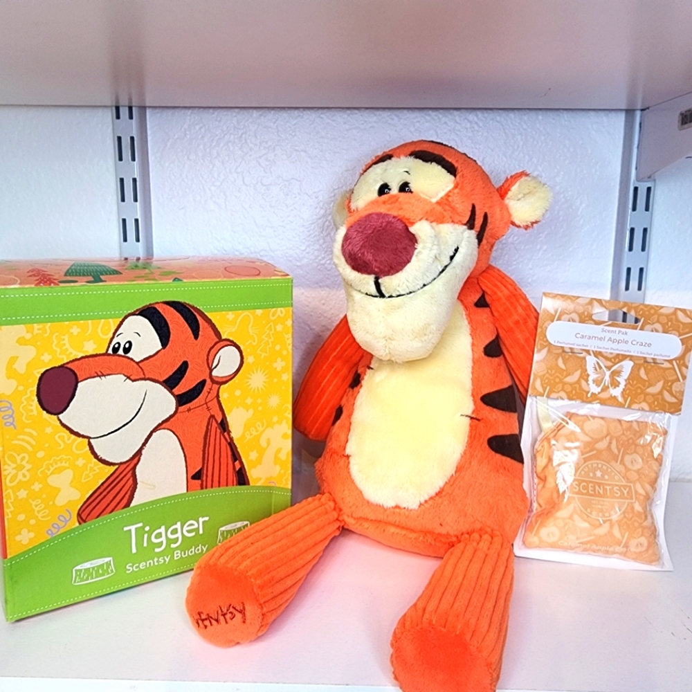 Scentsy Tigger Scentsy Buddy With Scent Pack